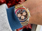 High-quality fast-copy, luxury Rolex Daytona Rainbow Watch