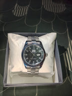 High-Quality Luxury Rolex Watch – Fast Copy Stainless Steel Day-Date Timepiece