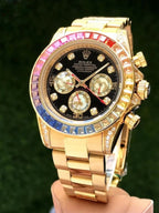 High-quality fast-copy, luxury Rolex Daytona Rainbow Watch